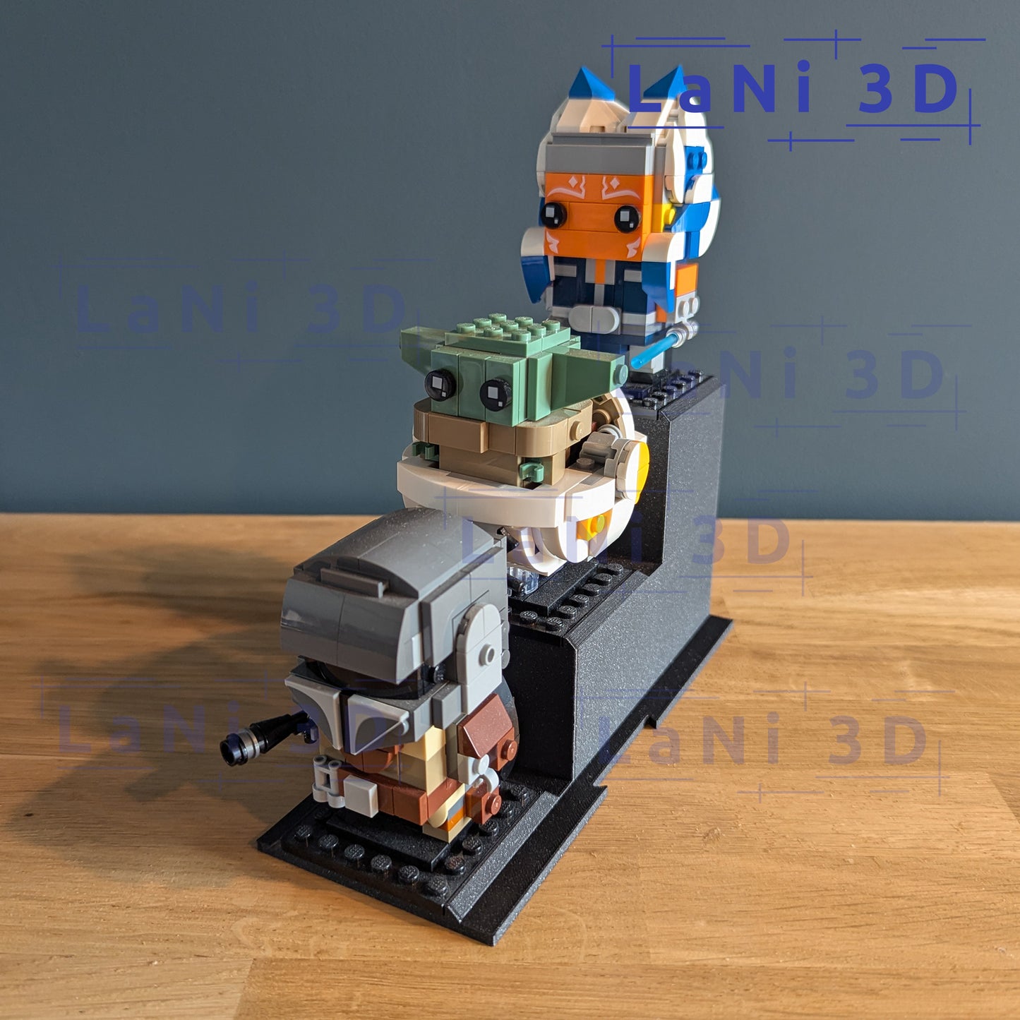 Lego Brickheadz standaard / tribune midden deel