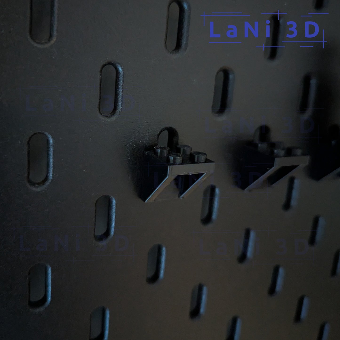 Presenteer uw LEGO® minifiguren met de IKEA SKÅDIS houder – set van 4