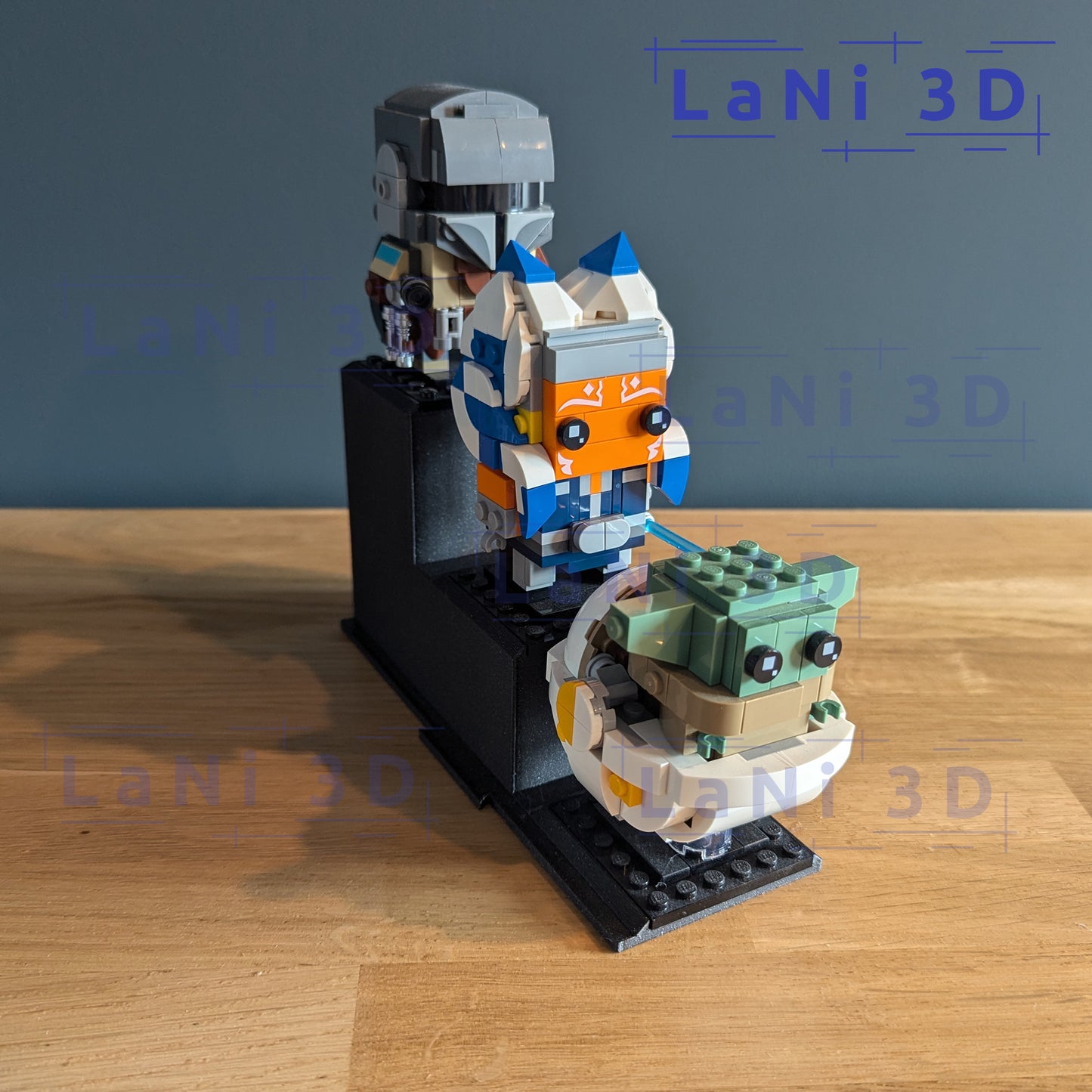 Lego Brickheadz standaard / tribune rechter deel